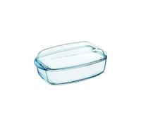 Pyrex - 466a000/6343 - Olla de horno rectangular de cristal 6,5 l transparente