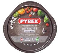 Bandeja de pizza asimetría pyrex antiadherente inox ø32 cm