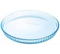 Pyrex Set 2 Fuentes Bake & Enjoy 828B + 813B Moldes Tarta, Vidrio borosilicato, Transparente