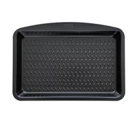 Pyrex - Bandeja para horno Glide de metal, revestimiento antiadherente sin PFAS, cocción homogénea, resistente y mango XL práctico, apto para lavavajillas (38 x 24 cm)