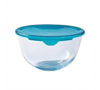 Pyrex Cook&Store - Bol para mezclas, 21 cm, 2 l + tapa, color azul