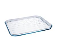 Pyrex Molde Plano Multiusos 32X26 cm Classic Vidrio, 2.23 cm