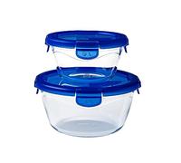 Pyrex Cook & Go - Juego de diferentes tamaños (2 piezas redonda)