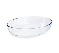 Pyrex Fuente Oval 30X21 CM 345, Transparente, 30 x 21 cm