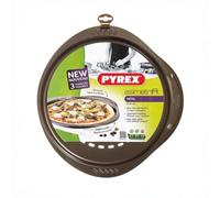 PYREX® Fuente Pizza Acero Asimetria Sil de Acero No Inox 32cm