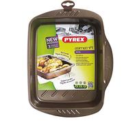 PYREX® Fuente Rectangular Acero Asimetria SIL de Acero No INOX