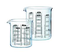 Pyrex - Juego de 2 jarras medidoras de Cristal