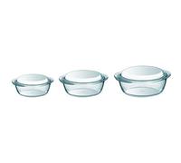 Pyrex - Juego de 3 cacerolas de borosilicato