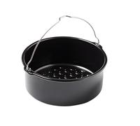 Pyrex® Metal Ideal Airfry Molde Acero Con Asa 20x19x7,5cm Acero Carbonatado Apto Horno Temperatura Máxima (250°) Garantía 10 Años