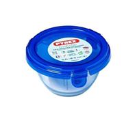 PYREX Mini Bol con Tapa 0,20L Cook&GO, Acero Inoxidable, Multicolor