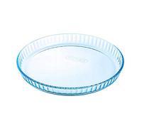 Pyrex - Molde para tarta (cristal, 26, 27, 30 cm, 30 cm de alto, 30 cm a 3,5 cm)