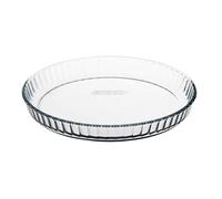 PYREX Classic Vidrio Molde Plano para Tarta, 28 x 28 cm, 1.4 L