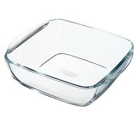 Pyrex Fuente cuadrada Prepware de vidrio 25 x 22 cm, 2,2 L