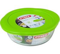 Pyrex Recipiente con Tapa, Verde, 20 cm