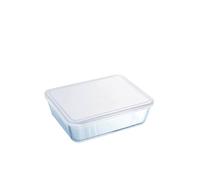 Pyrex Set de 2 recipientes rectangulares con tapa Cook & Freeze Pyrex. Cristal
