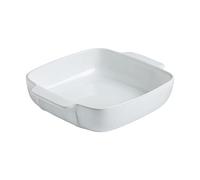 PYREX SIGNATURE Fuente Cuadrada Cerámica Gris 29X24X7Cm