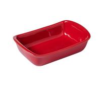 Pyrex Supreme Fuente para horno Cerámica, rojo, 22 x 15 cm