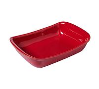 Pyrex Supreme Fuente Para Horno, Cerámica, Rojo, 30 x 20 cm
