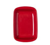 Pyrex Supreme Fuente para horno Cerámica, rojo, 33x23 cm