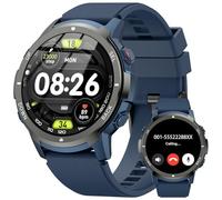 PYRODUM Reloj Inteligente Hombre Llamadas Bluetooth, 1.43" AMOLED Smartwatch Hombre, 5ATM Impermeable Reloj Deportivo con Oxímetro, Pulsómetro, Monitor de Sueño, 113 Modos Deportivos para Android iOS