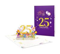 Pyrotechnics - Tarjeta de felicitación emergente elegante de pirotecnia, tarjeta de felicitación emergente para cumpleaños y festival, nota individualizada