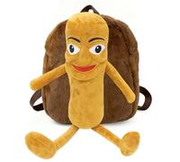 PyrrlicToy 3D Mochila De Peluche, Itlian Brain Mochila Escolar De Dibujos Animados, Tuntuntun Plush Mochila Para Niños Adultos Peluche