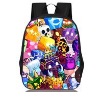 PyrrlicToy Mochila Escolar, Box Fruits Anime Mochilas, Mochila Infantil, 3D Estampado Mochila de Dibujos Animados, Cartoon Mochilas Escolares, Mochila Impresa Casual para Niños