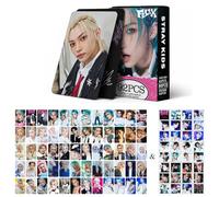 PYRUVAE 92 Piezas Kpop Photocards Stray, Tarjetas fotográficas, tarjetas del álbum SKZ Stray Kids, tarjetas fotográficas de K-pop, tarjetas fotográficas de Felix, regalo para niños y niñas SKZ(Felix)