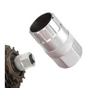 PYRUVAE Herramienta de Reparación de Extracción de Casete de Bicicleta, Cassettes y PiñOnes Herramienta de Desmontaje, Extractor de Bielas de Bicicleta, Removedor de Rueda Libre de Bicicleta(Plata