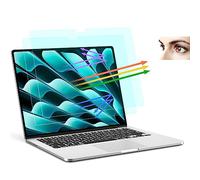 PYS Anti luz azul protector de pantalla para MacBook Air 15" (2023 M2) 15.3" Laotop 16:10 protección ocular antirreflejo filtro de pantalla 2 paquetes