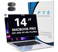 PYS Filtro de privacidad magnético para MacBook Pro de 14 pulgadas (2021-2023, M1,M2,M3) Filtro de privacidad extraíble para ordenador portátil y protección antirreflectante