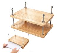 PYserne Prensa de libros de madera, 29,5 x 19,5 cm, encuadernación para encuadernación, factor de forma de madera, herramienta para encuadernación en casa, oficina y taller