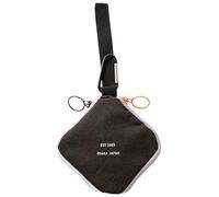 Płyta Do Szatkowania Imbiru - Monedero Multifuncional con Gancho Ligero y portátil para Uso Diario, para bálsamo de Labios, Llaves, casa, Viaje, de cumpleaños, Negro, Consulte la descripción