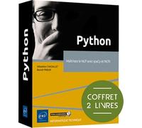 Python: Coffrets en 2 volumes : maîtrisez le NLP avec spaCy et NLTK
