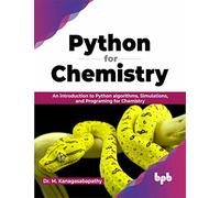 Python para química – Introducción a algoritmos, simulaciones y programación – Edición en inglés