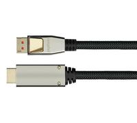 Python gc-m0216 adaptador de cable de vídeo 1 m displayport hdmi negr
