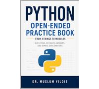 Python Open-Ended Practice Book: From Strings to Modules