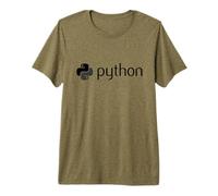 Python Programmer tee Desarrolladores de computadoras Camiseta Premium