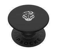 Python Regius Royal Snake Minimalista PopSockets PopGrip Adhesivo