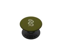 Python Regius Royal Snake Minimalista PopSockets PopGrip Adhesivo