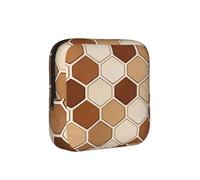 Python Scale Geo - Bolsa de almacenamiento a prueba de períodos, funda de viaje de higiene femenina para toallas sanitarias, bolsa mensural discreta para bolso de oficina