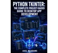 PYTHON TKINTER: THE COMPLETE PROJECT-BASED GUIDE TO DESKTOP APP DEVELOPMENT: Widgets, Layouts, Canvas Drawing, SQLite Integration, and GUI Design Patterns for Python Developers