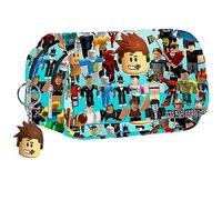 PYTRARTY Estuche para lápices Robllox, Estuche para lápices Rob-lox, Estuches para lápices de Gran Capacidad Robllox, Estuches para lápices, Pencil Case para lápices para papelería