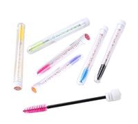 Pyugxab 10 cepillos desechables para cejas, aplicador de rímel con diseño de tubo separado