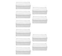 Pyugxab 10 piezas de pedal de efecto de guitarra de aluminio para bricolaje guitarra pedal kit 1590B