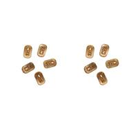 Pyugxab 10 Uds NFC Flash Nail Sticker LED Chip Desnudo LáMpara Inteligente para UñAs Mejora de Pegatinas para UñAs, Azul