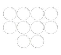 Pyugxab 10piezas 8 Pies Trastes de Diapasón de Alambre de Traste CuproníQuel de 2.9 mm para Bajos