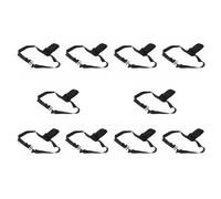 Pyugxab 10X Aceite de Botella de Masaje Dispensador de Loción de Aceite de Masaje Individual Soporte de Cinturón de Cintura Ajustable (Botella No Incluida)