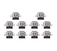 Pyugxab 10X Puerto de Carga Tipo-C Pieza de Reparación de Repuesto del Conector del Zócalo del Cargador para la Ns 2017