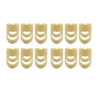 Pyugxab 12 Piezas PÚAs de Guitarra PÚAs de Dedo ÍNdice de Ukelele Guitarra ElÉCtrica AcÚStica Accesorios Piezas de Instrumentos de Cuerda Guitarra L